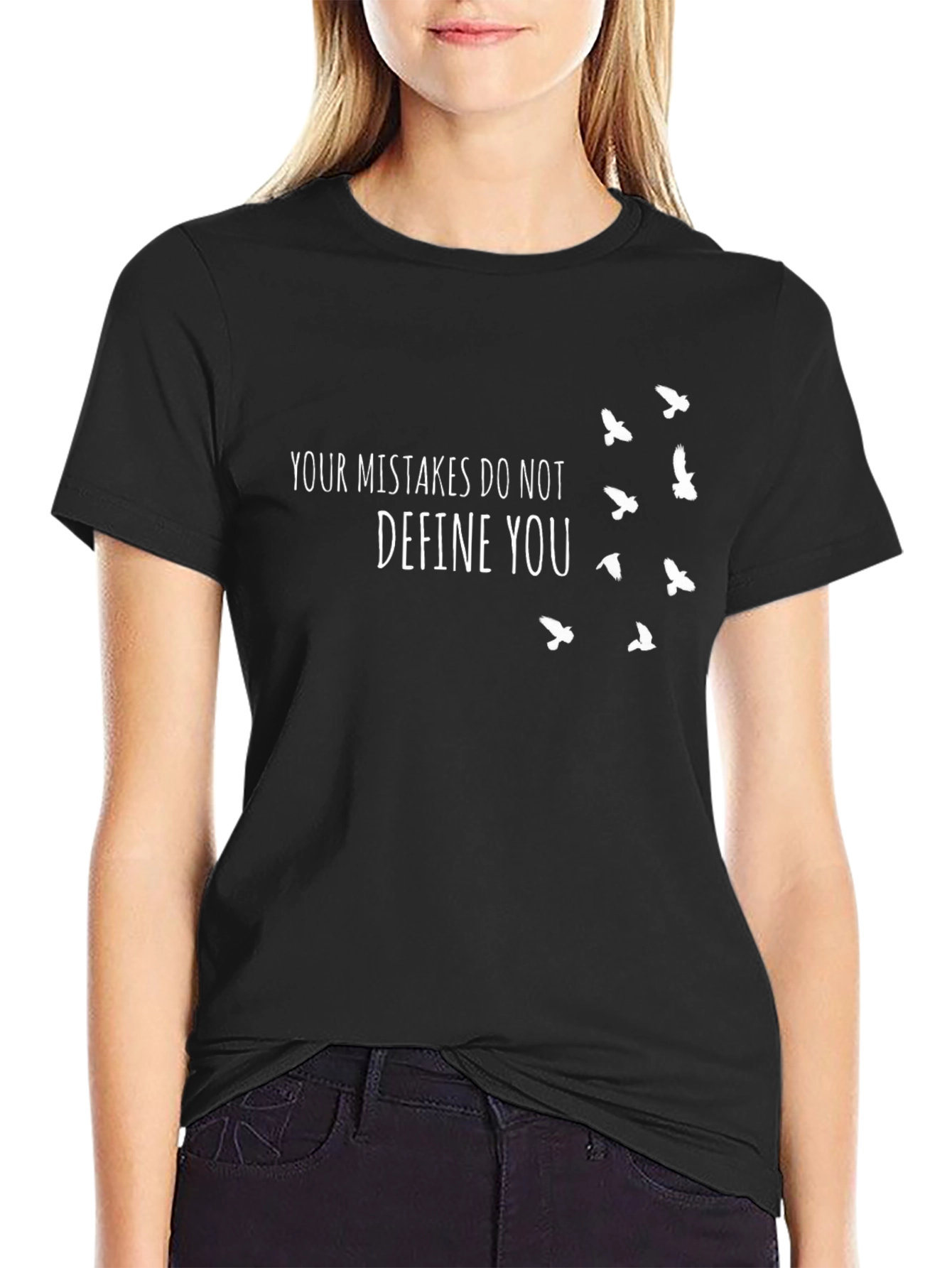 Inspirational Graphic Tee - Your Mistakes Dont Define You