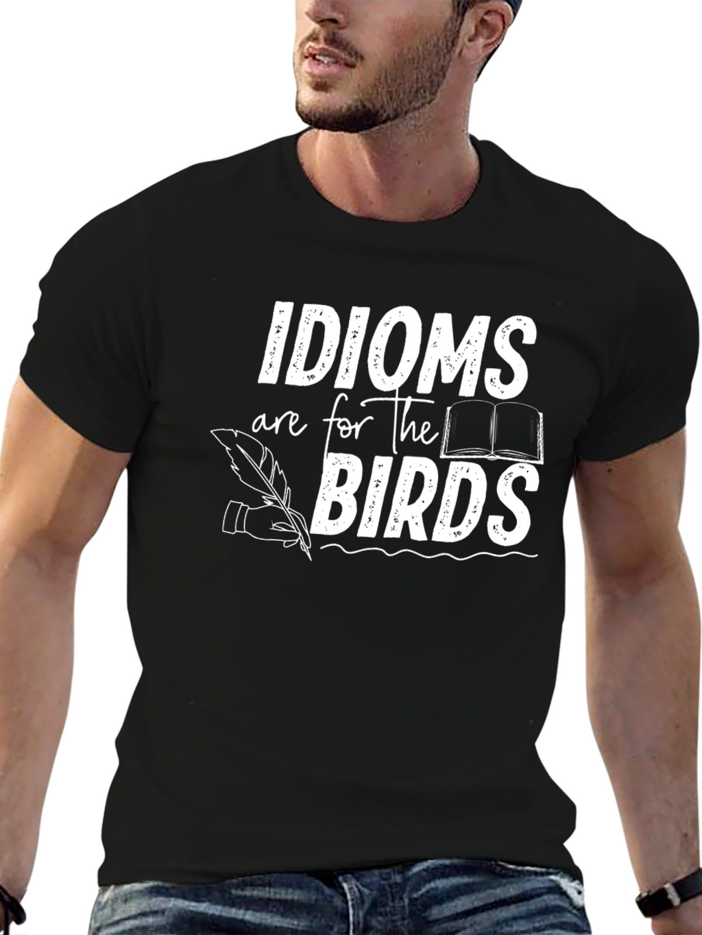 Idioms Are For The Birds Graphic Tee