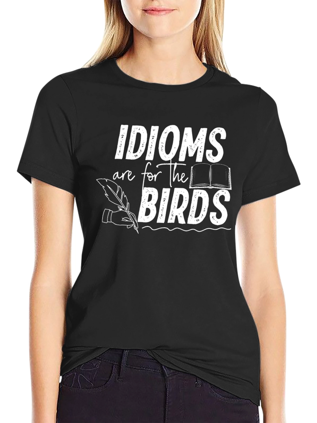 Idioms Are For The Birds Graphic Tee