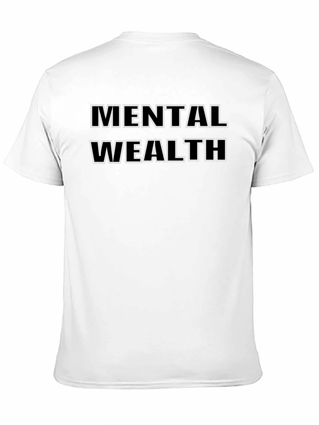 Mental Wealth Graphic Tee - Black