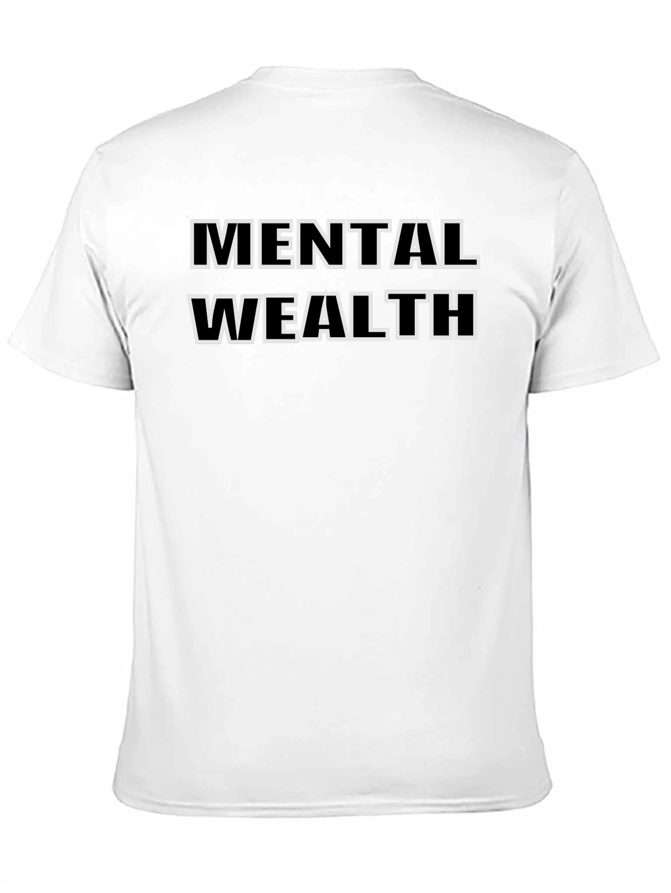 Mental Wealth Graphic Tee - Black