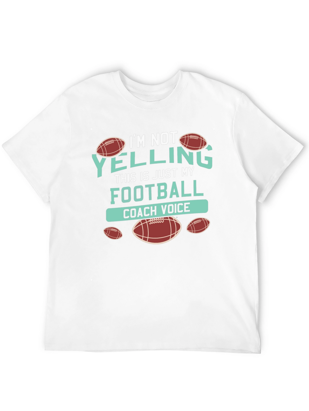 Football Coach Voice T-Shirt