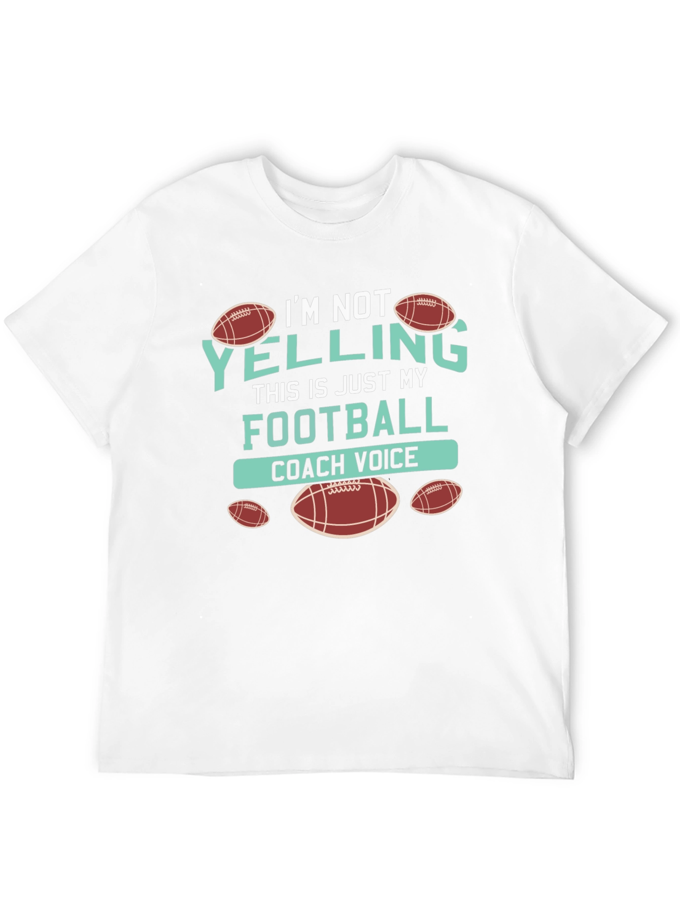Football Coach Voice T-Shirt