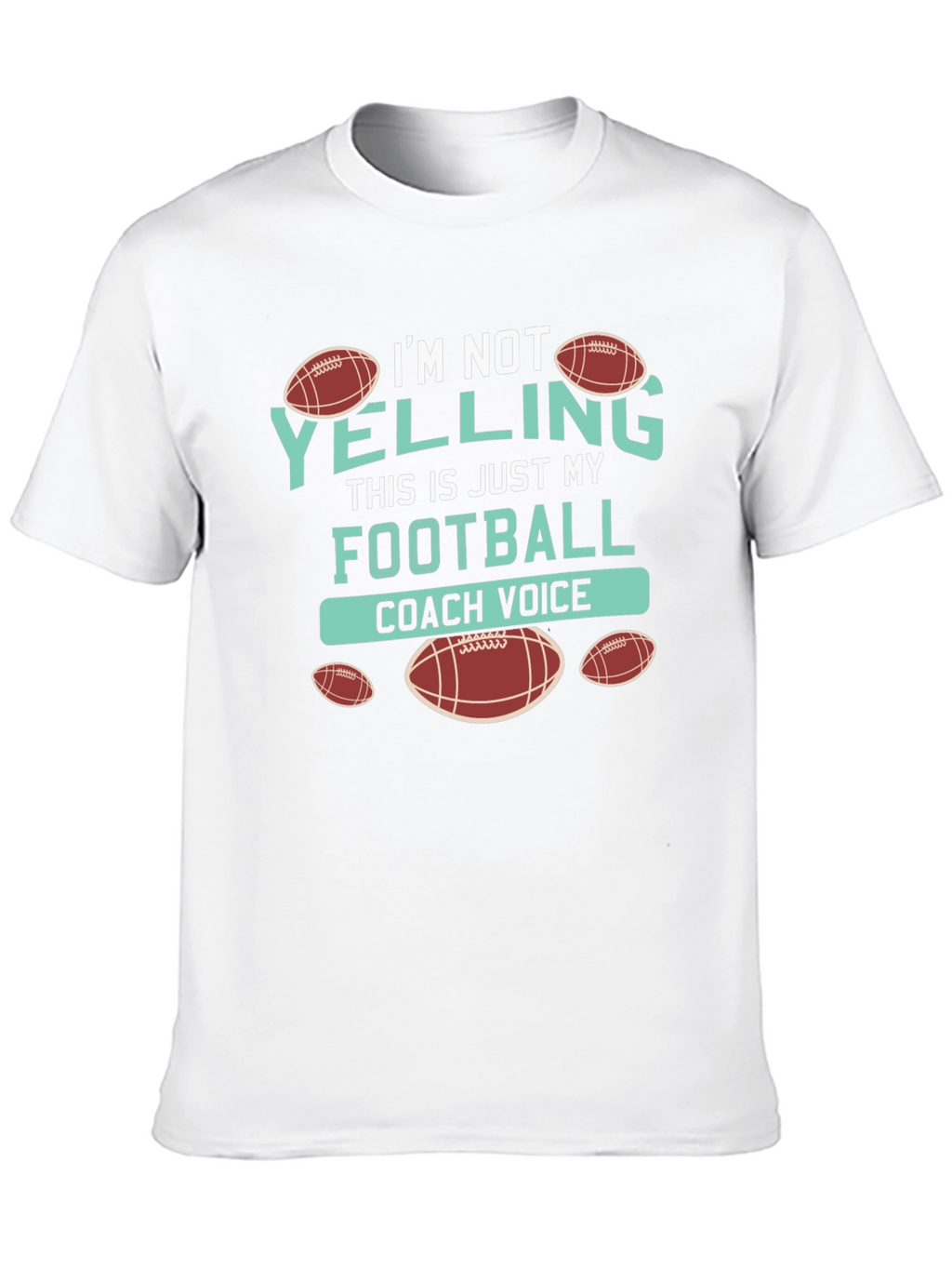 Football Coach Voice T-Shirt