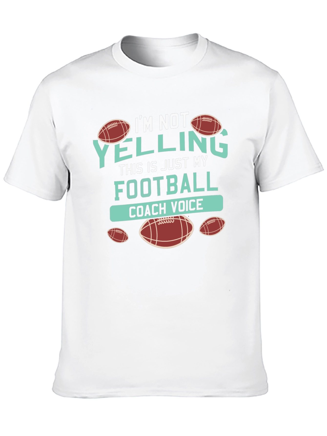 Football Coach Voice T-Shirt