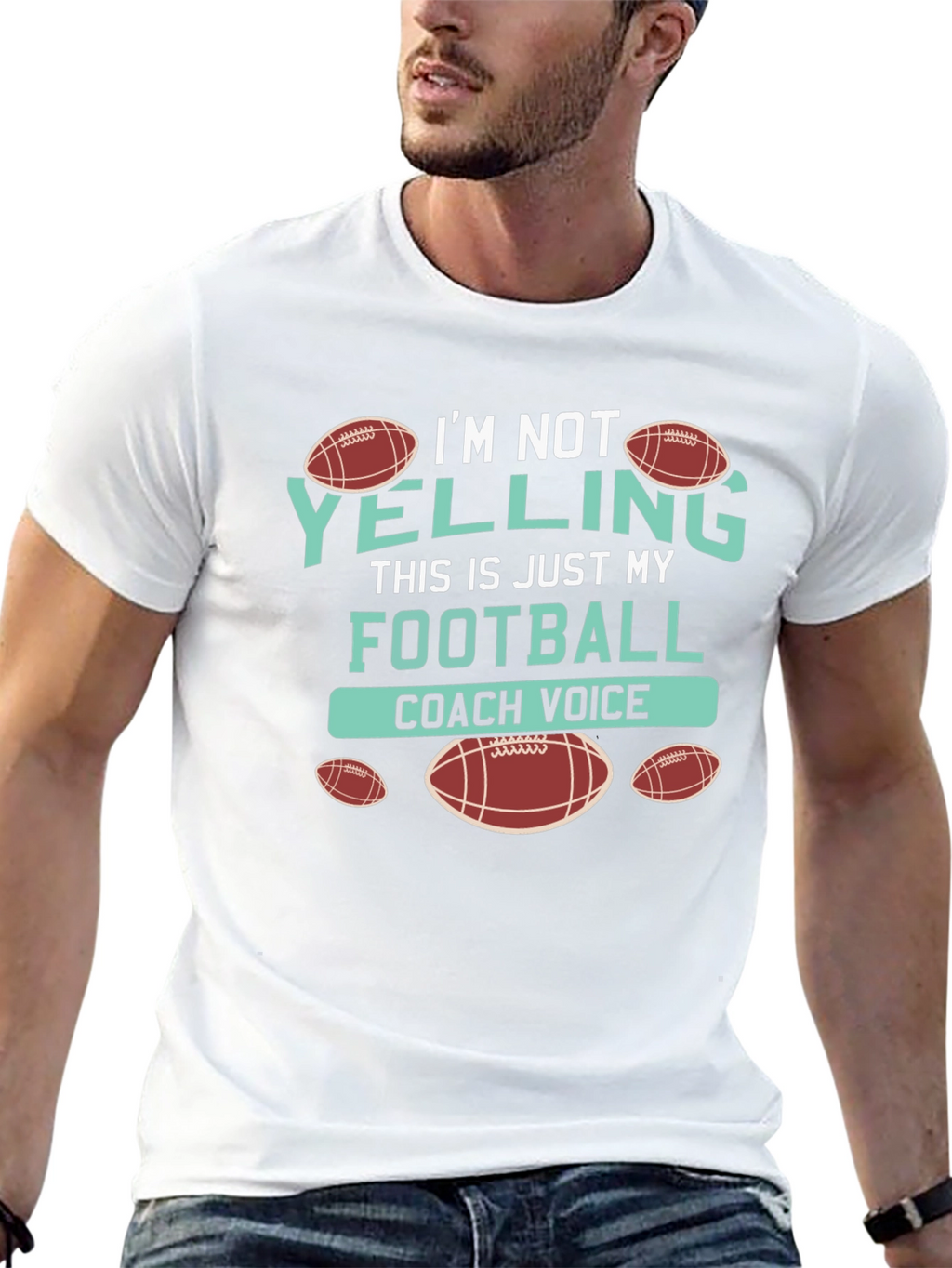 Football Coach Voice T-Shirt