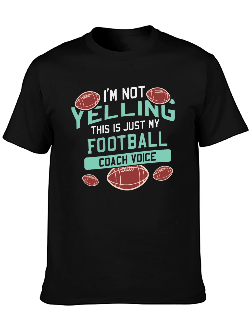 Football Coach Voice T-Shirt