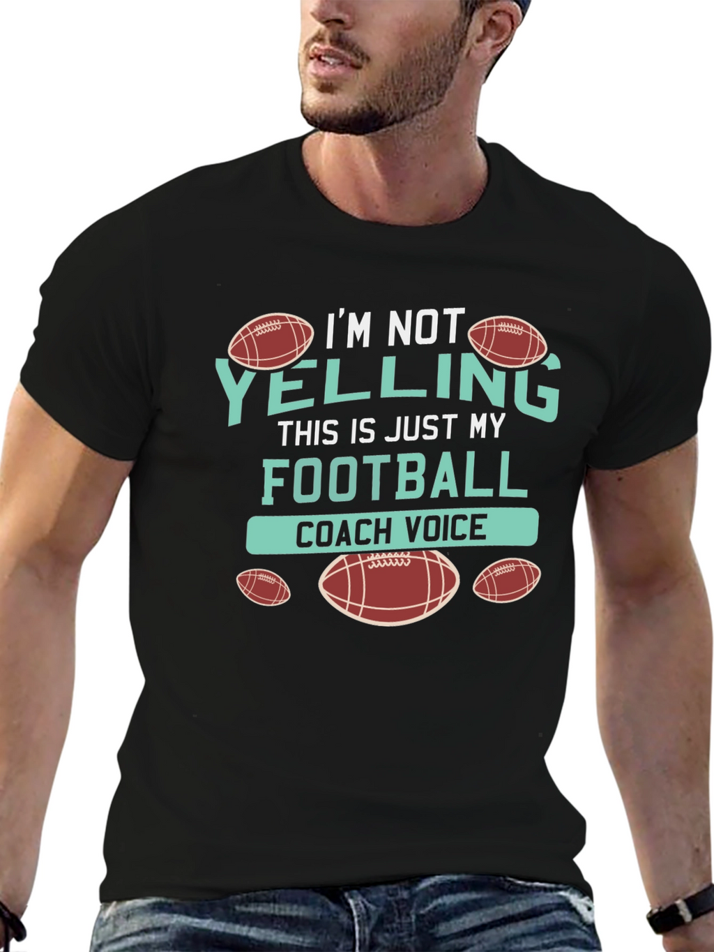 Football Coach Voice T-Shirt