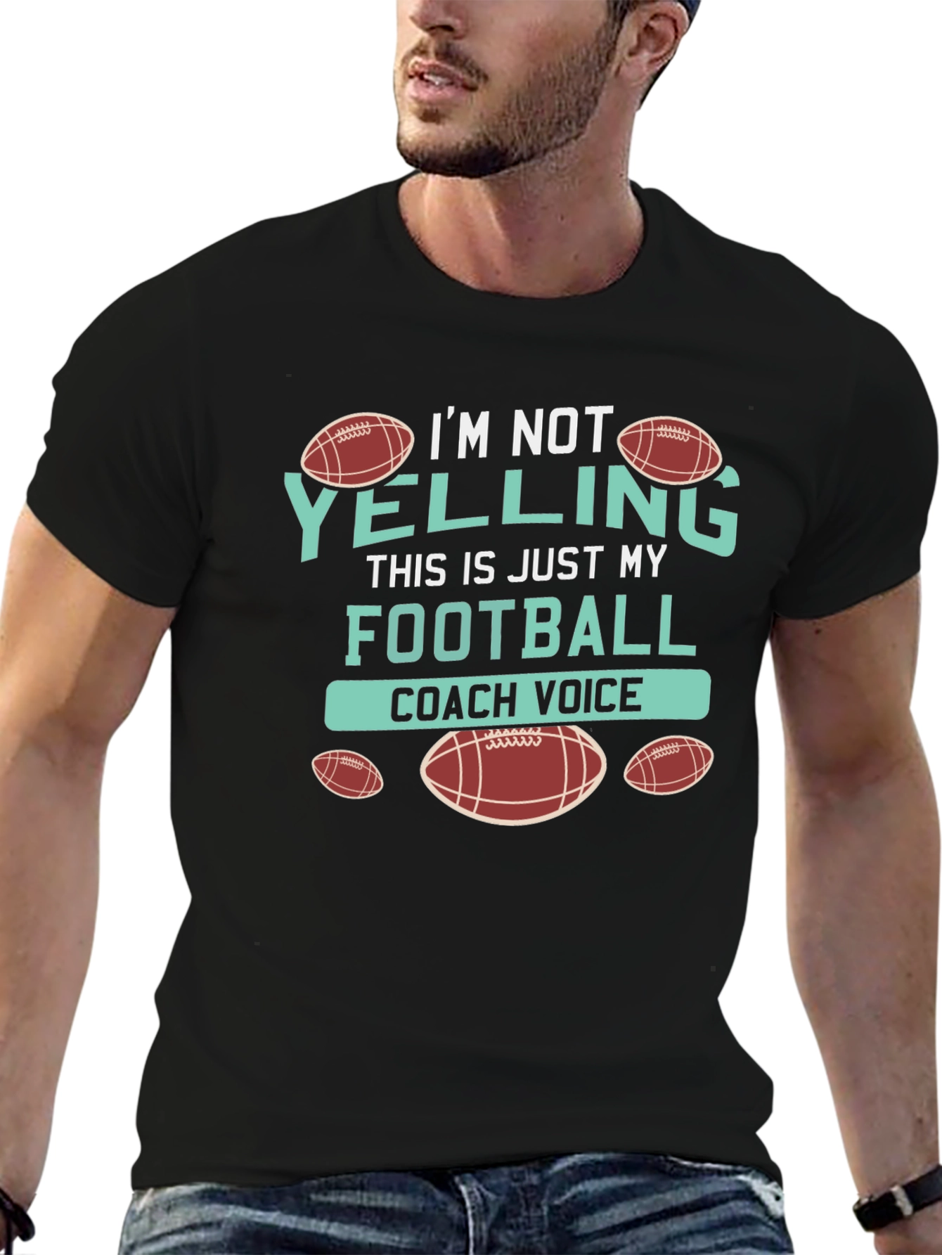 Football Coach Voice T-Shirt