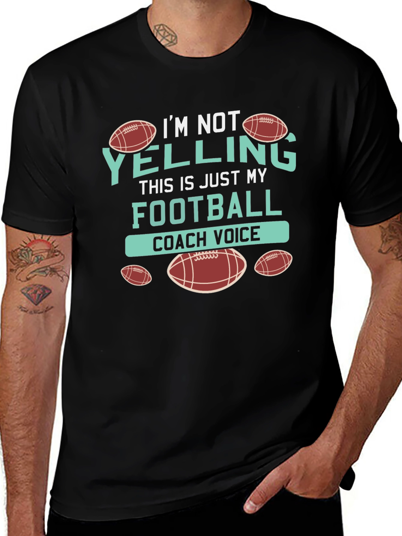 Football Coach Voice T-Shirt