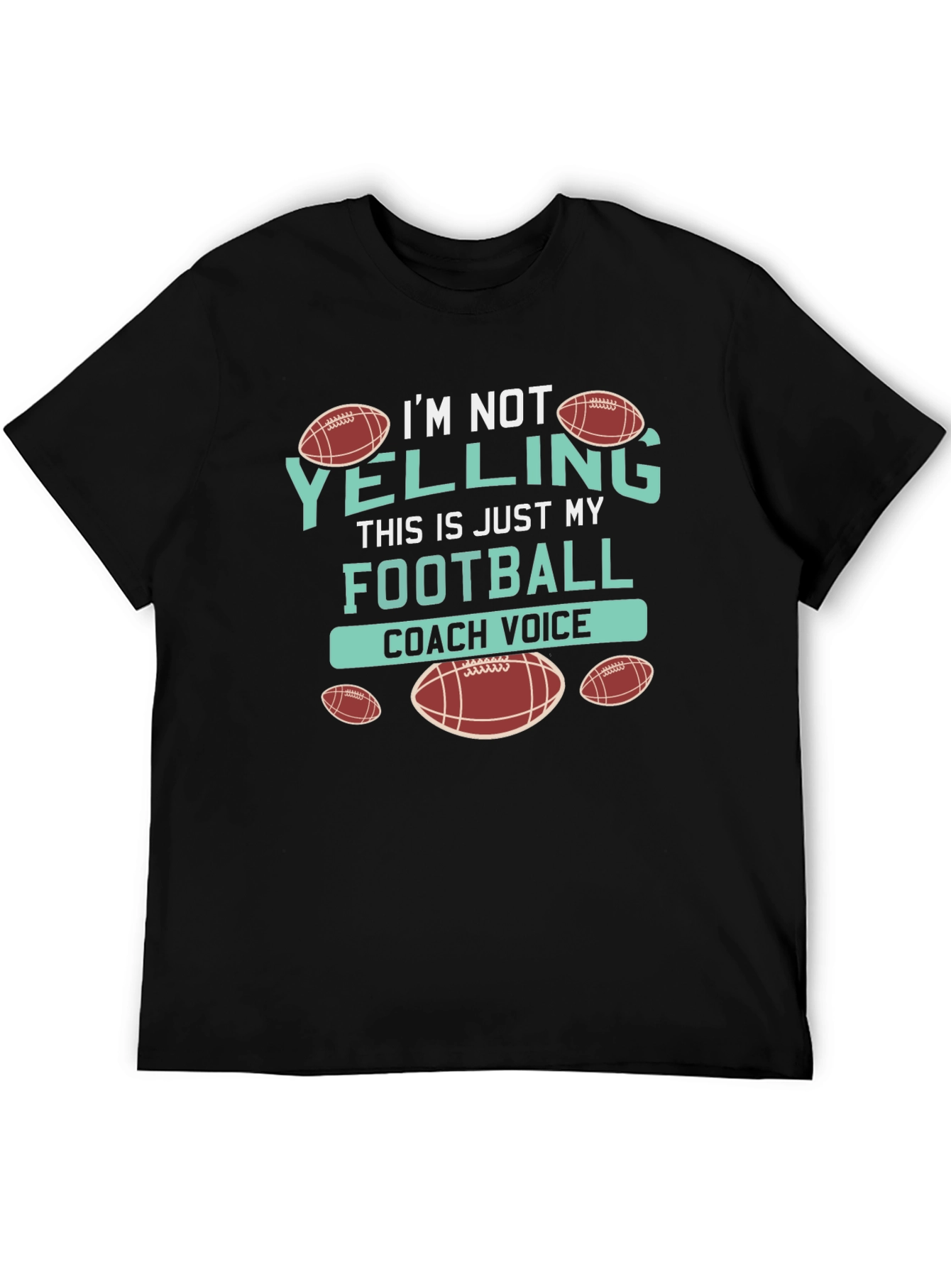 Football Coach Voice T-Shirt