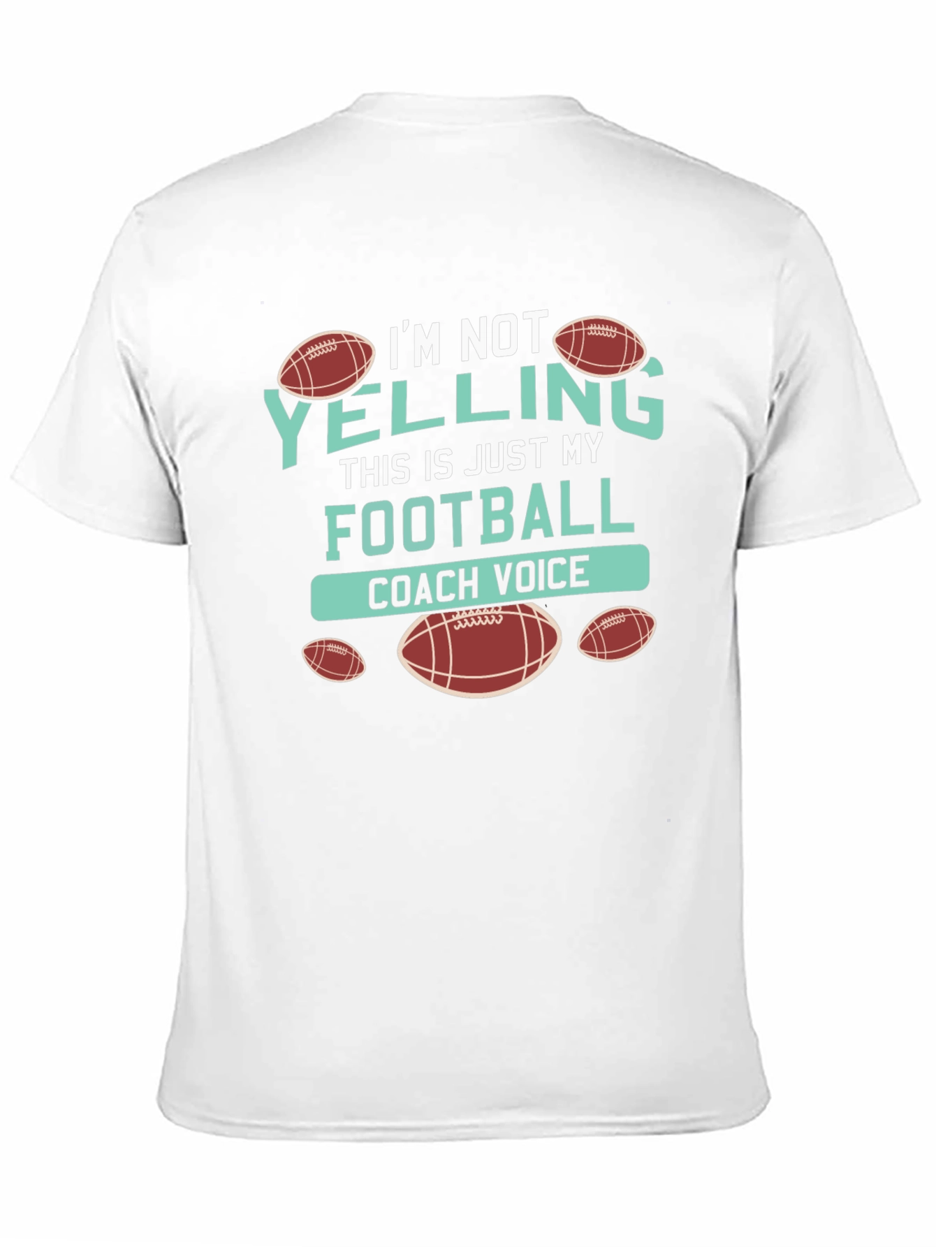 Football Coach Voice T-Shirt