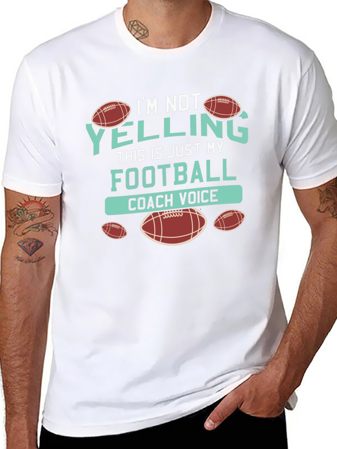 Football Coach Voice T-Shirt
