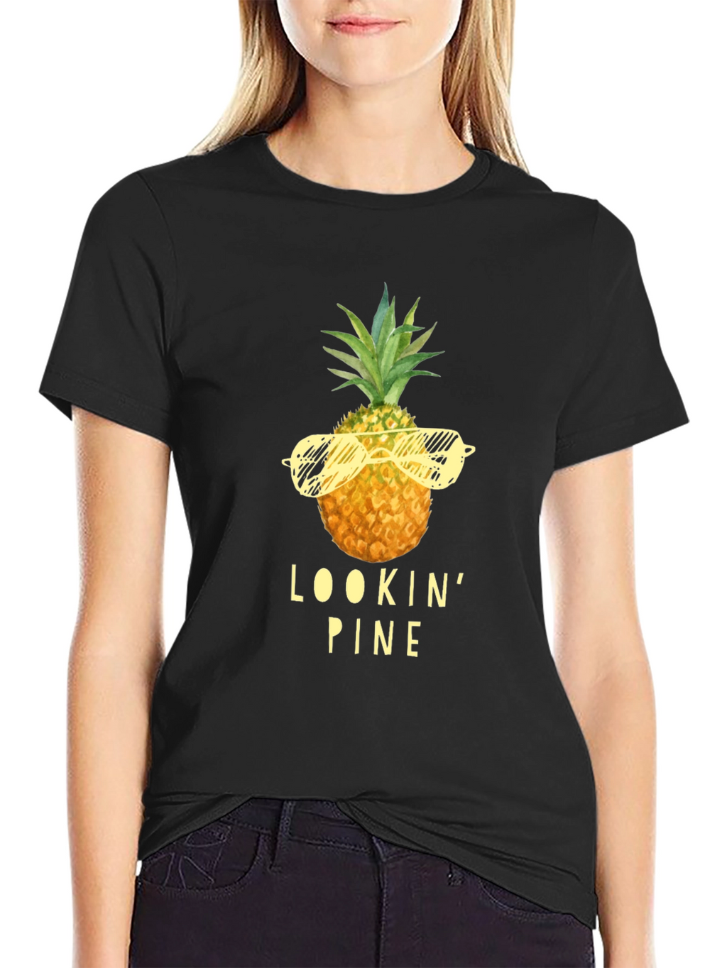 Lookin Pine Pineapple Graphic Tee