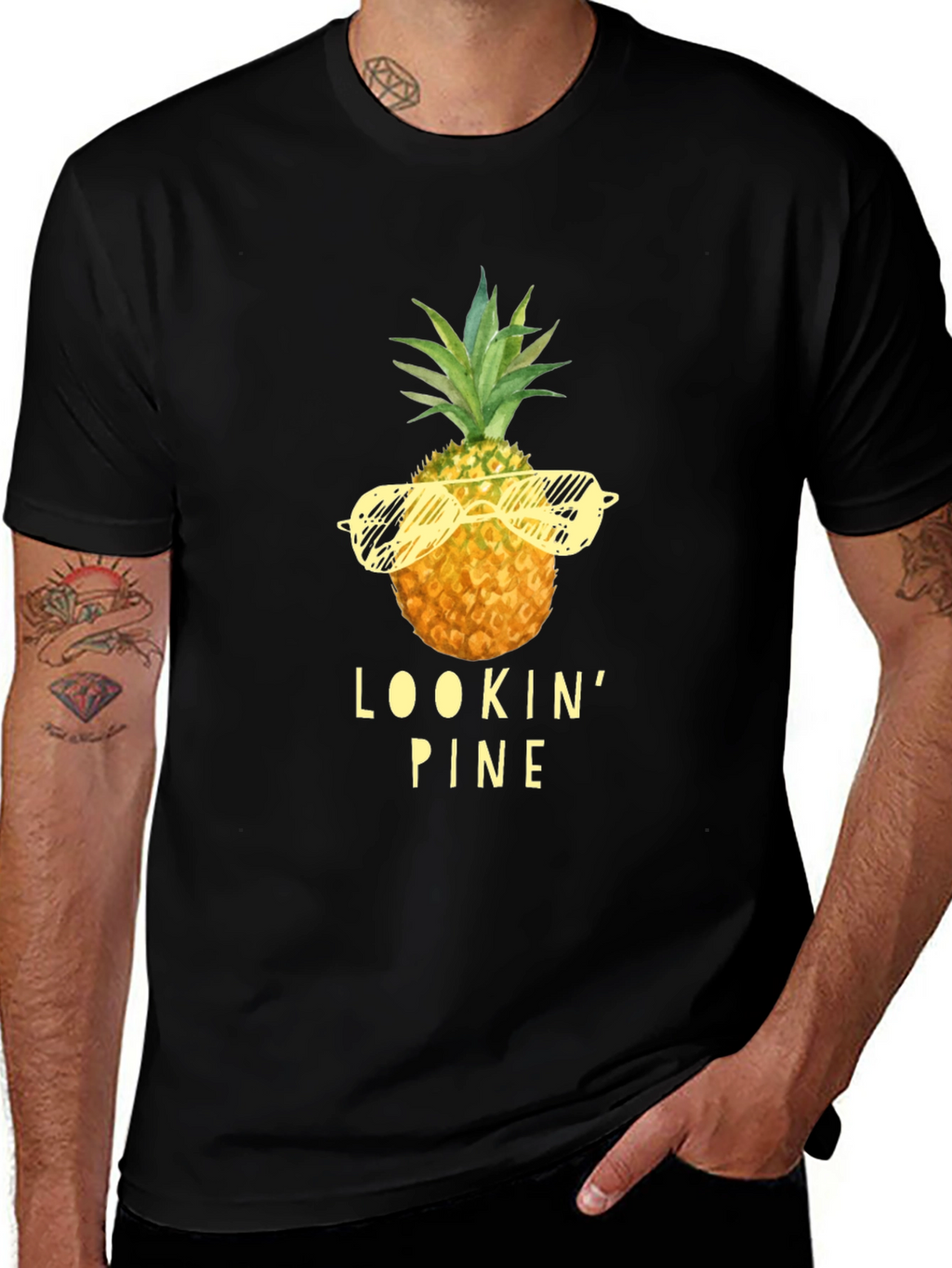 Lookin Pine Pineapple Graphic Tee