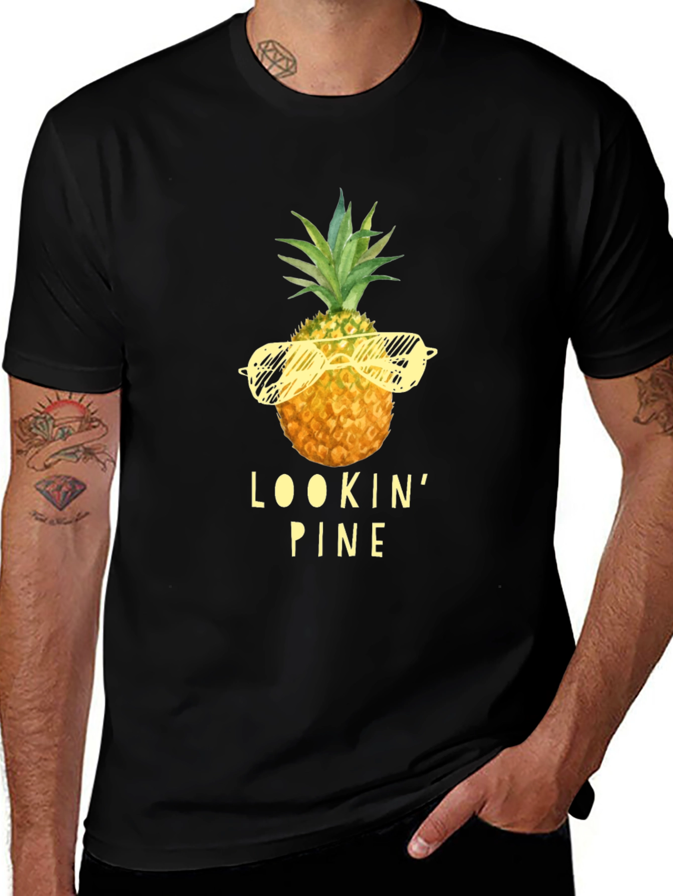 Lookin Pine Pineapple Graphic Tee