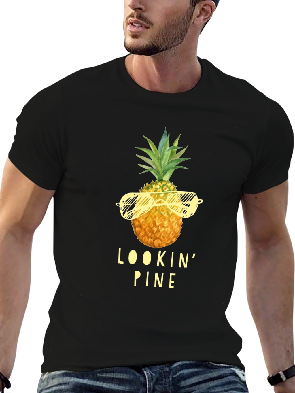 Lookin Pine Pineapple Graphic Tee
