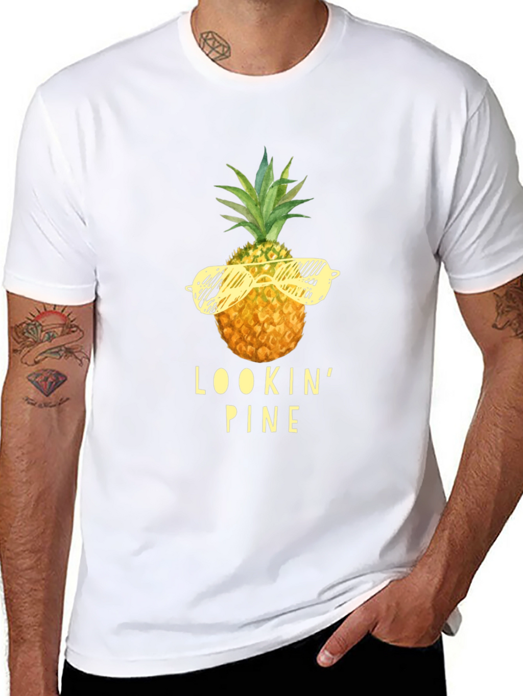 Lookin Pine Pineapple Graphic Tee