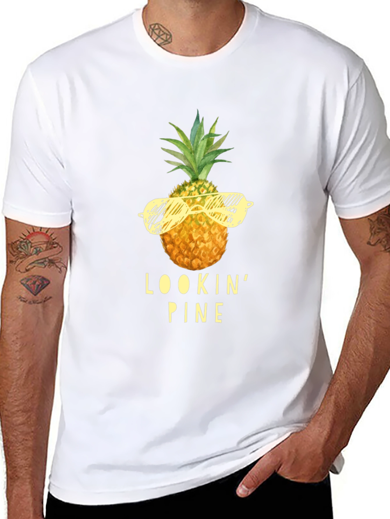 Lookin Pine Pineapple Graphic Tee