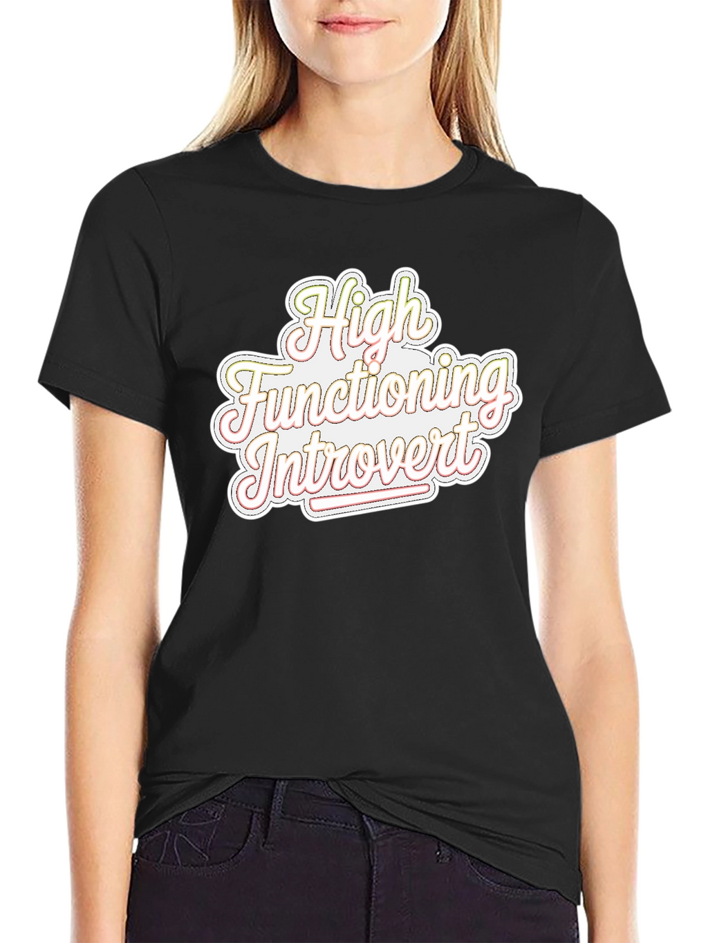 High Functioning Introvert Graphic Tee
