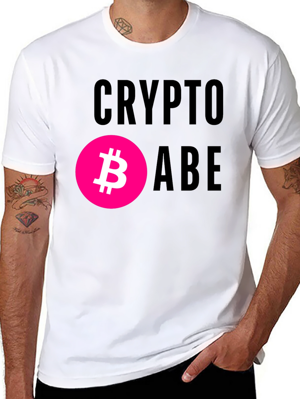 Crypto Babe Bitcoin T-Shirt