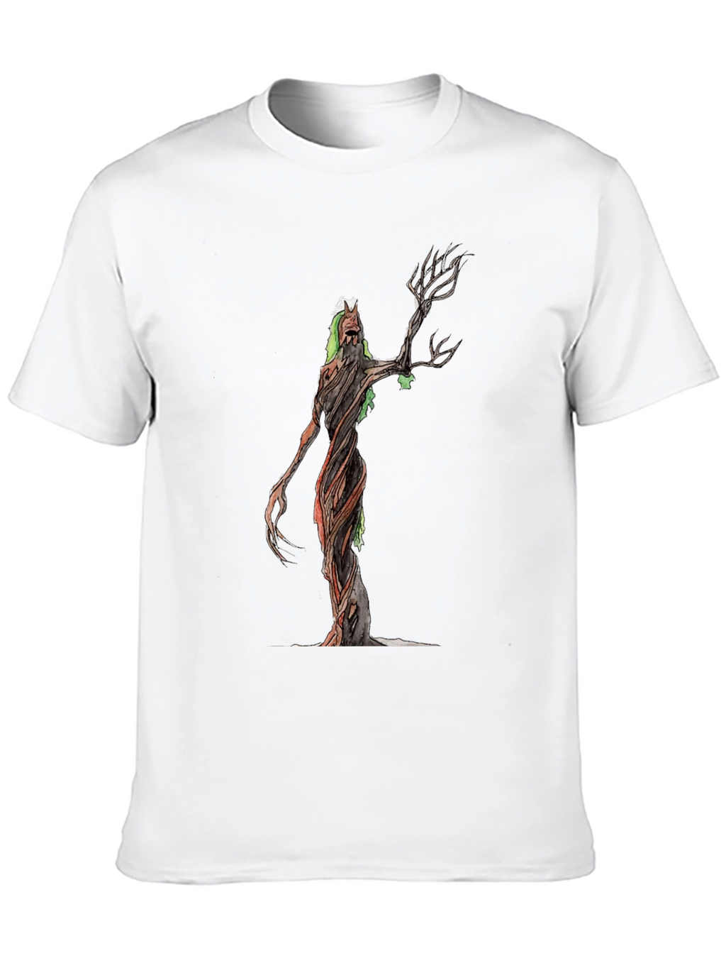 Mystic Tree Creature Black T-Shirt