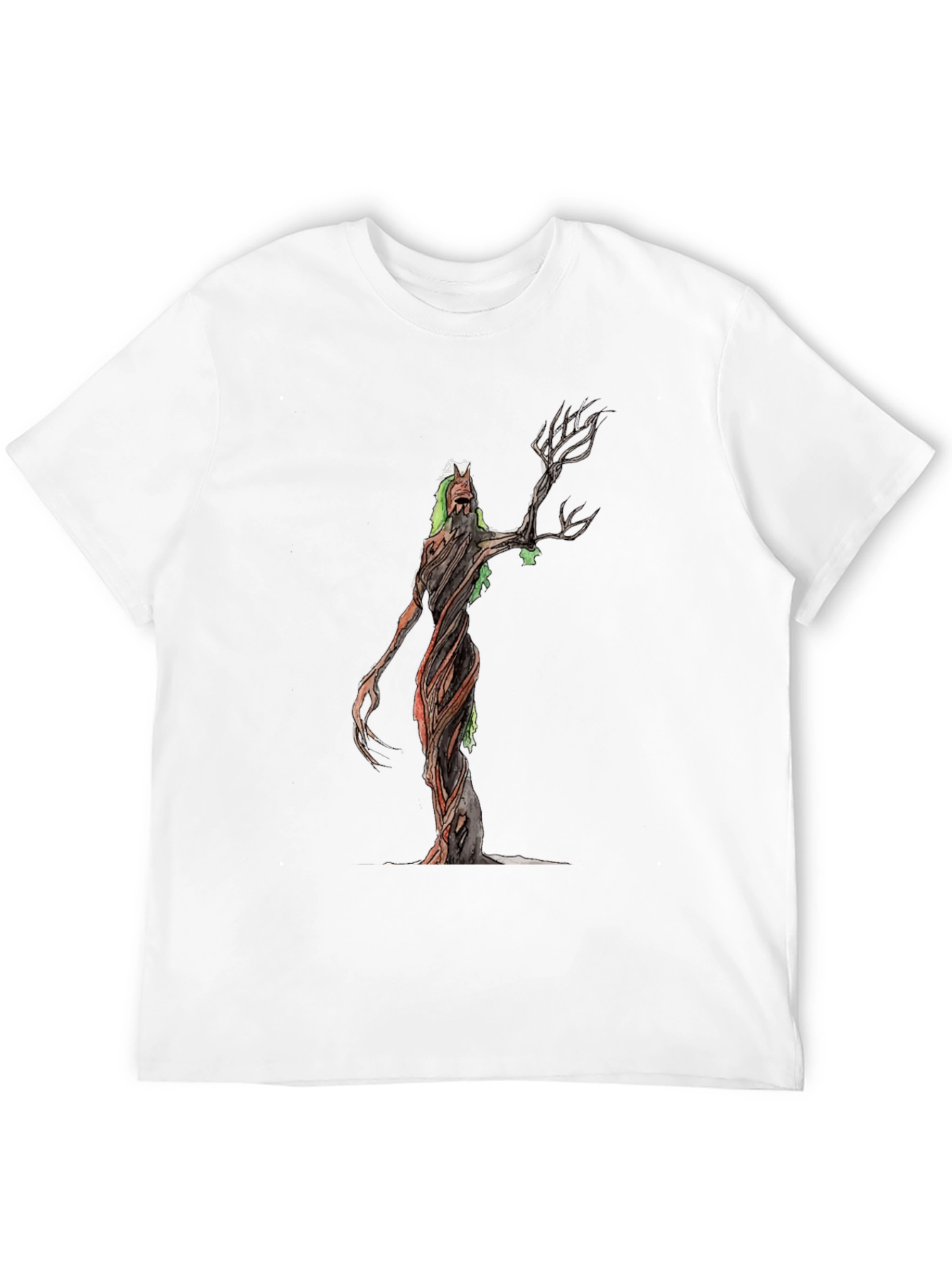 Mystic Tree Creature Black T-Shirt