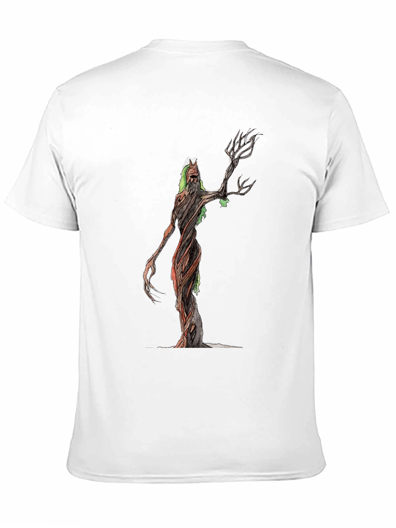 Mystic Tree Creature Black T-Shirt