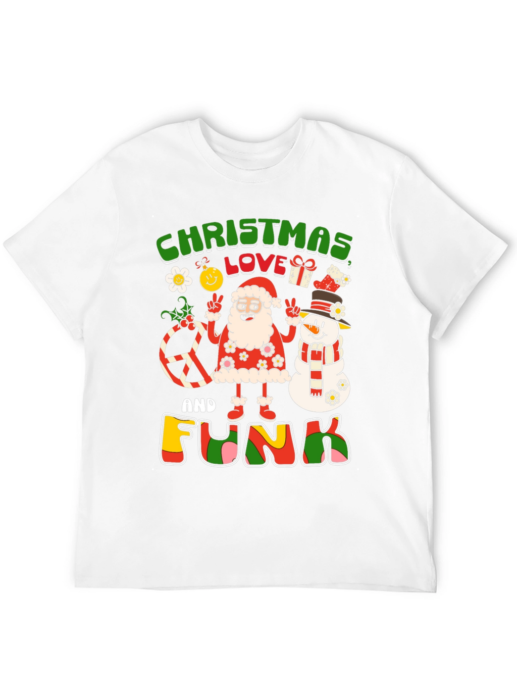 Christmas Love and Funk T-Shirt