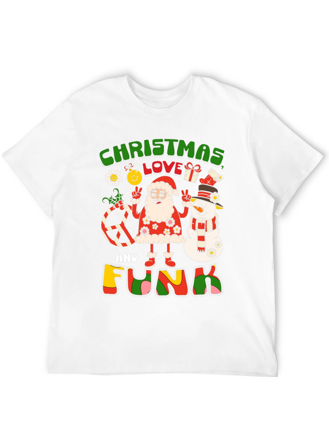 Christmas Love and Funk T-Shirt