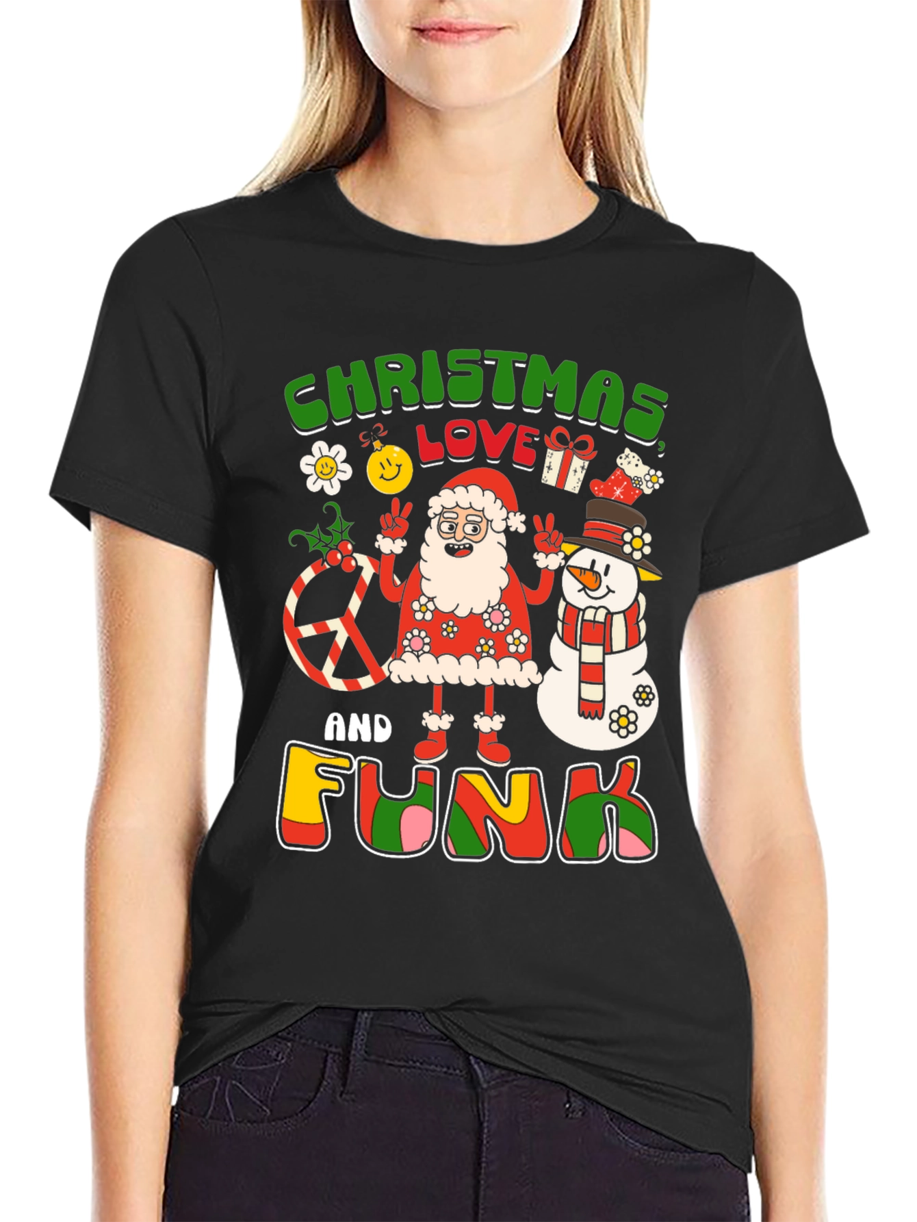 Christmas Love and Funk T-Shirt