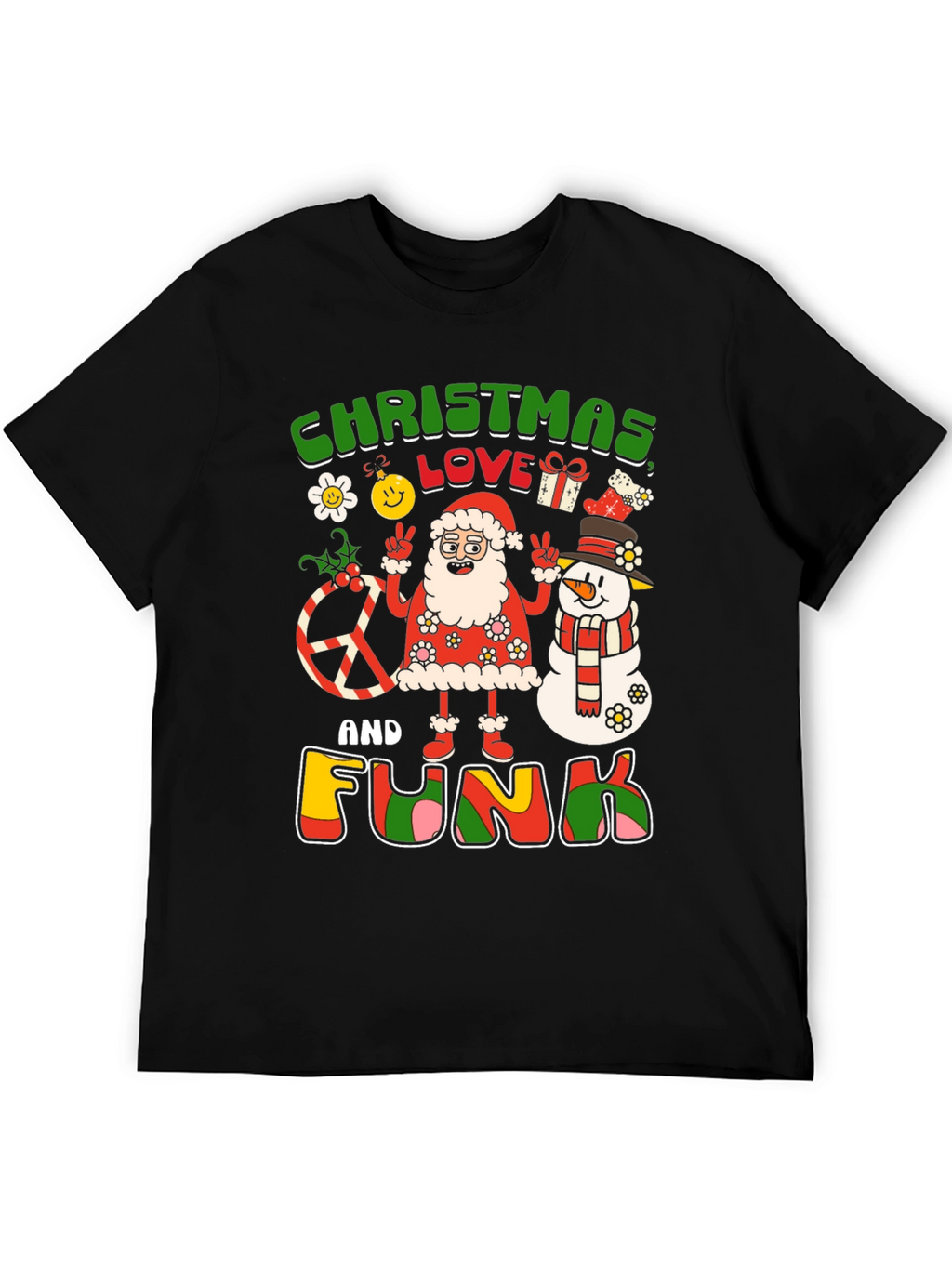 Christmas Love and Funk T-Shirt