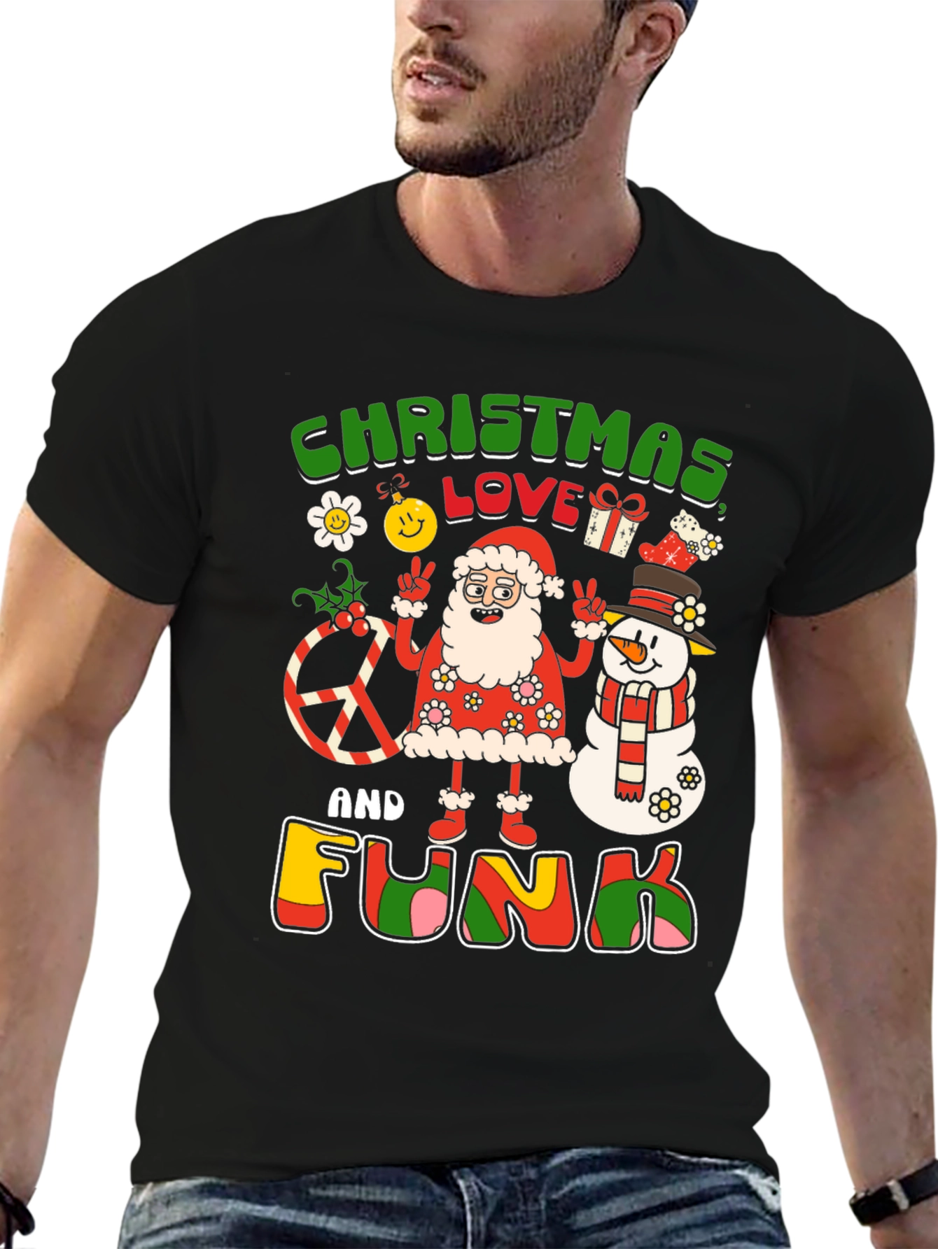 Christmas Love and Funk T-Shirt