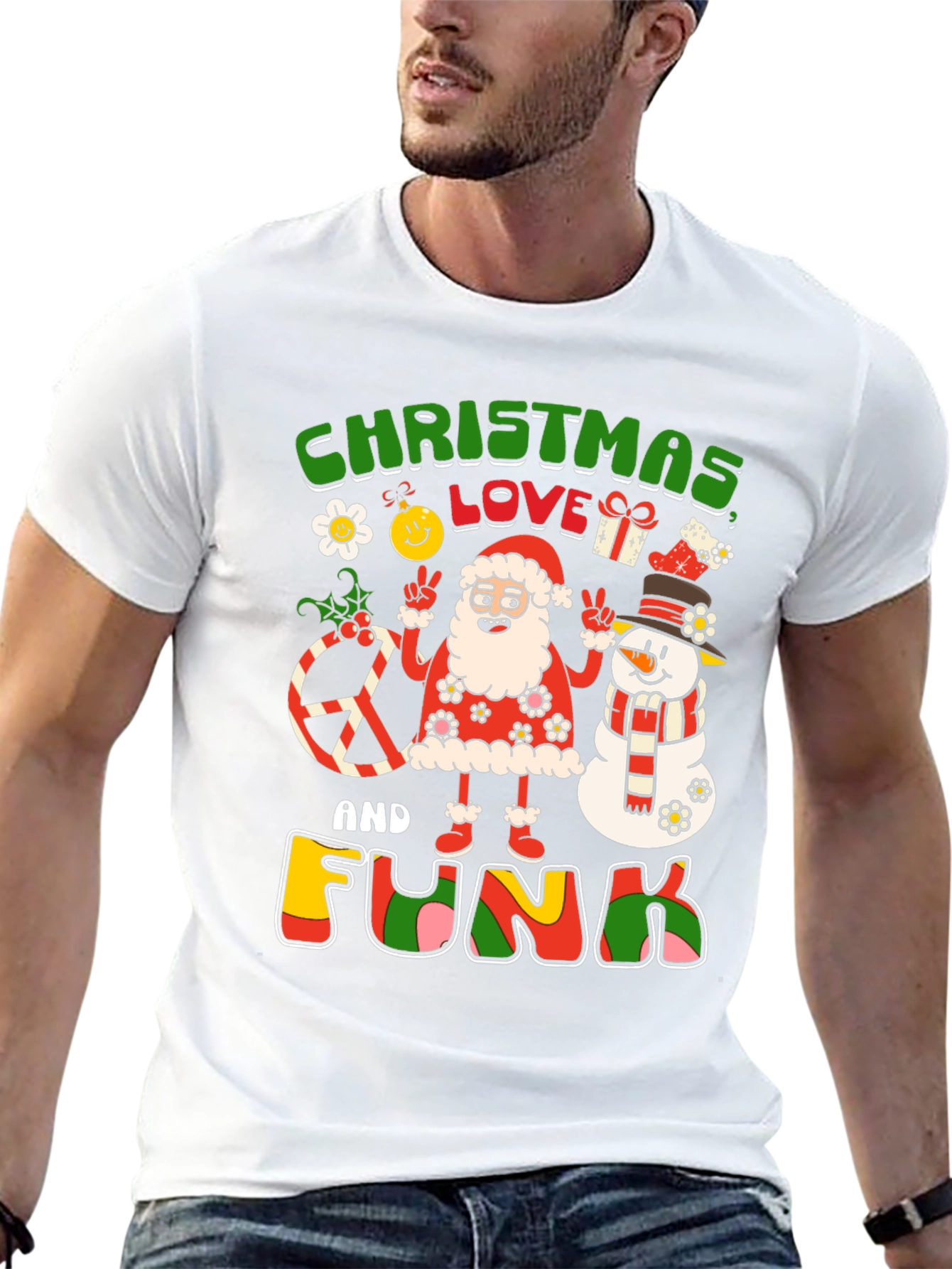 Christmas Love and Funk T-Shirt