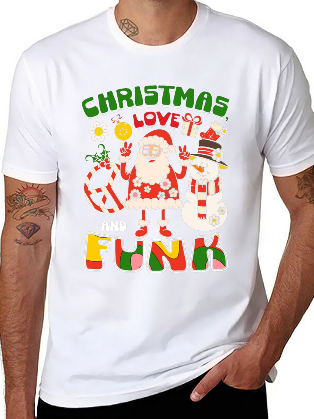 Christmas Love and Funk T-Shirt