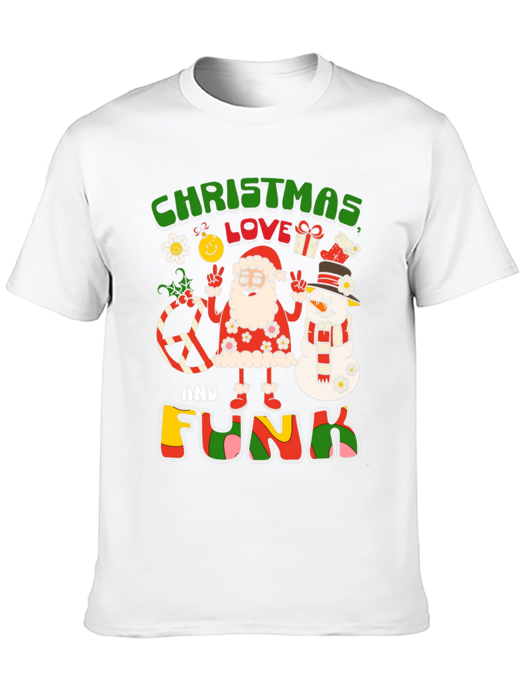 Christmas Love and Funk T-Shirt