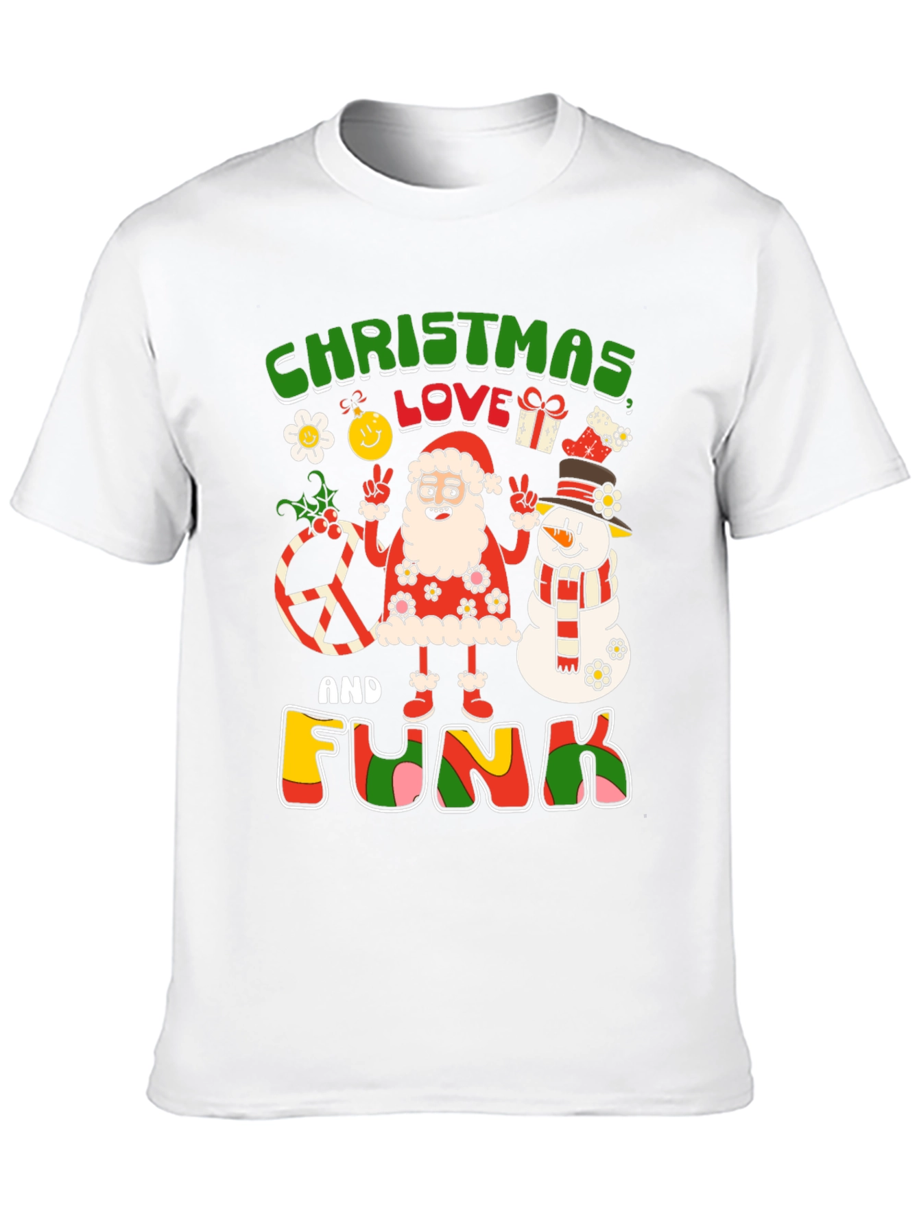 Christmas Love and Funk T-Shirt