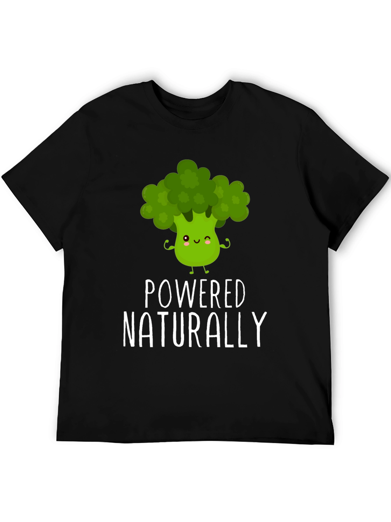 Powered Naturally Broccoli T-Shirt