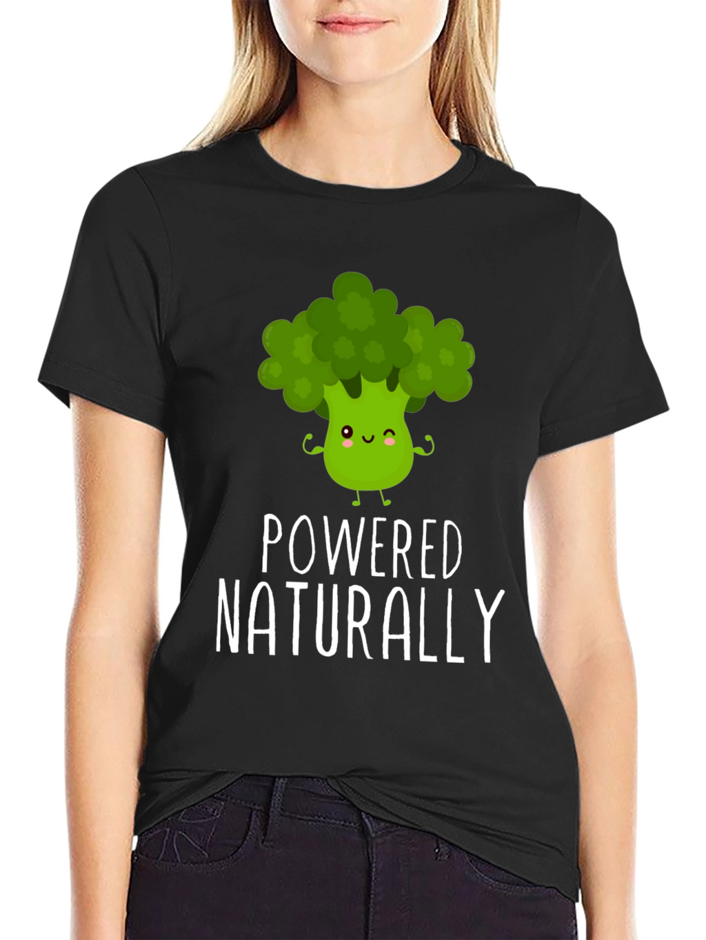 Powered Naturally Broccoli T-Shirt
