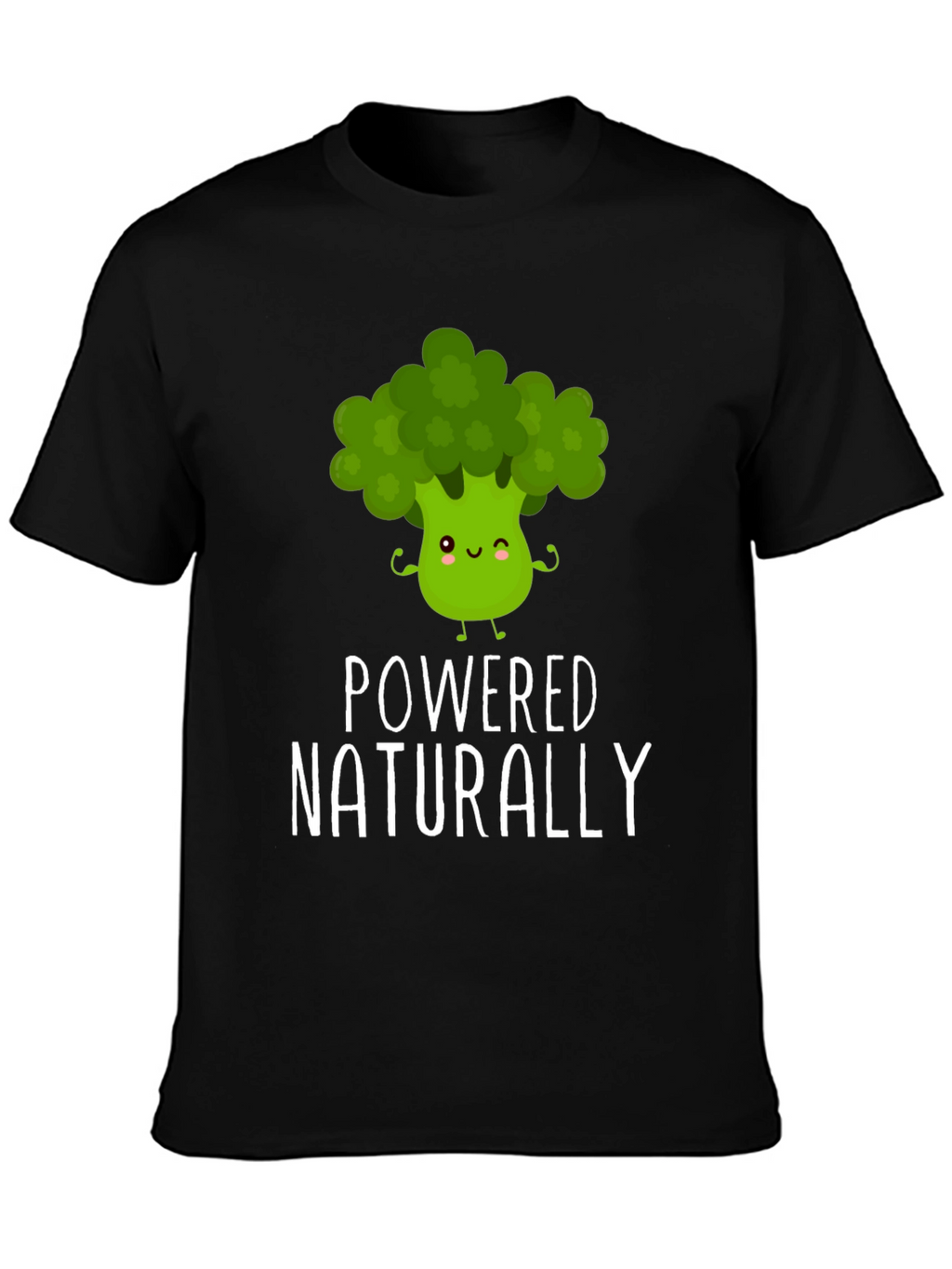 Powered Naturally Broccoli T-Shirt