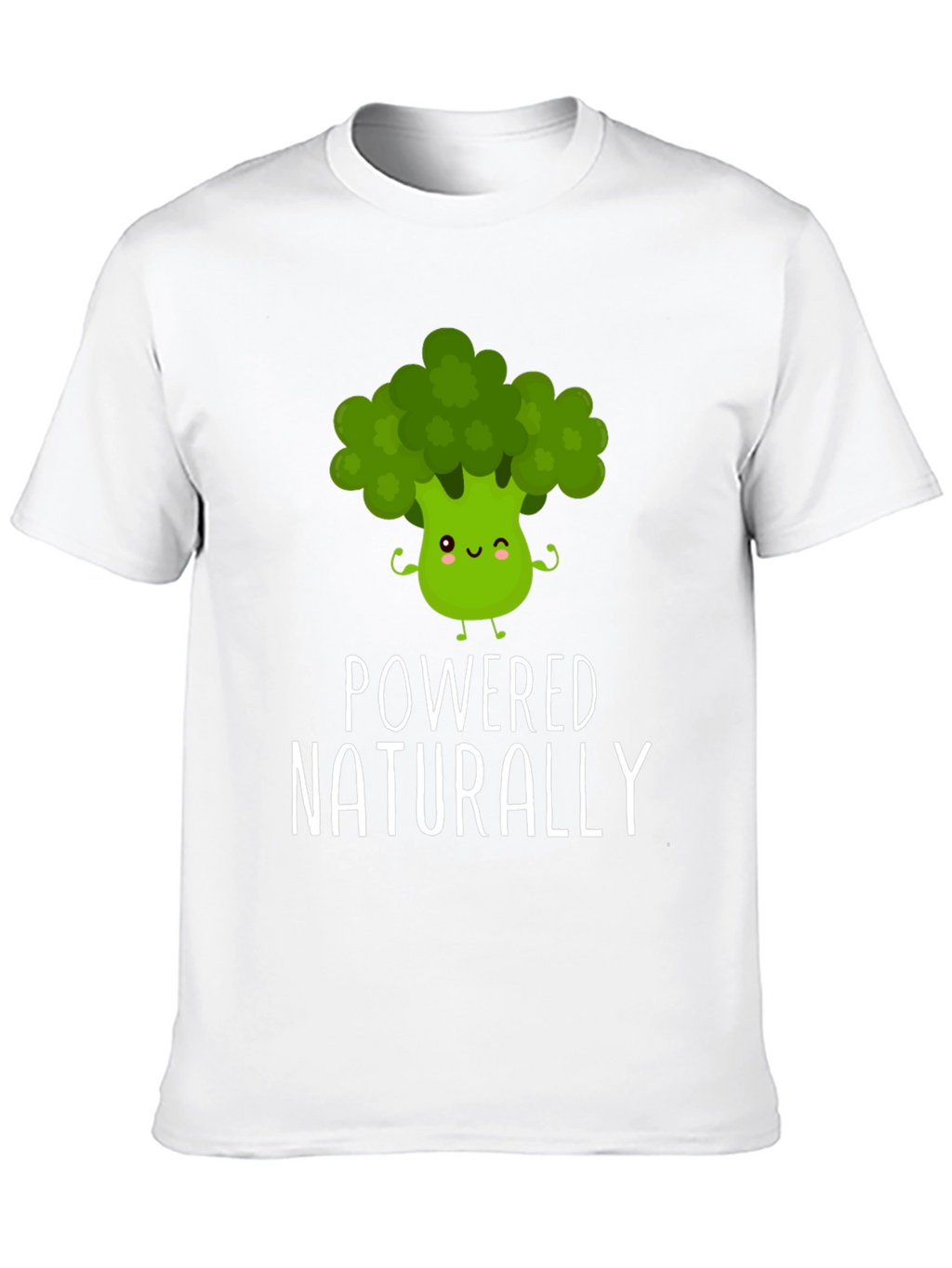 Powered Naturally Broccoli T-Shirt