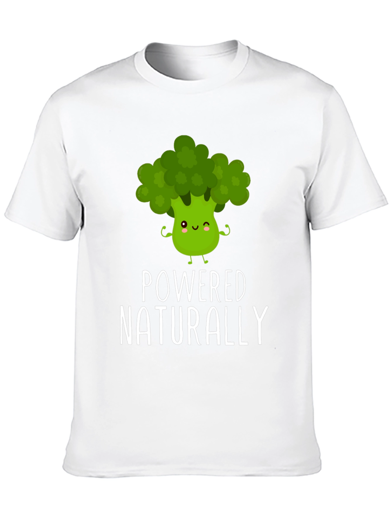 Powered Naturally Broccoli T-Shirt