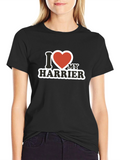 I Heart My Harrier Graphic T-Shirt