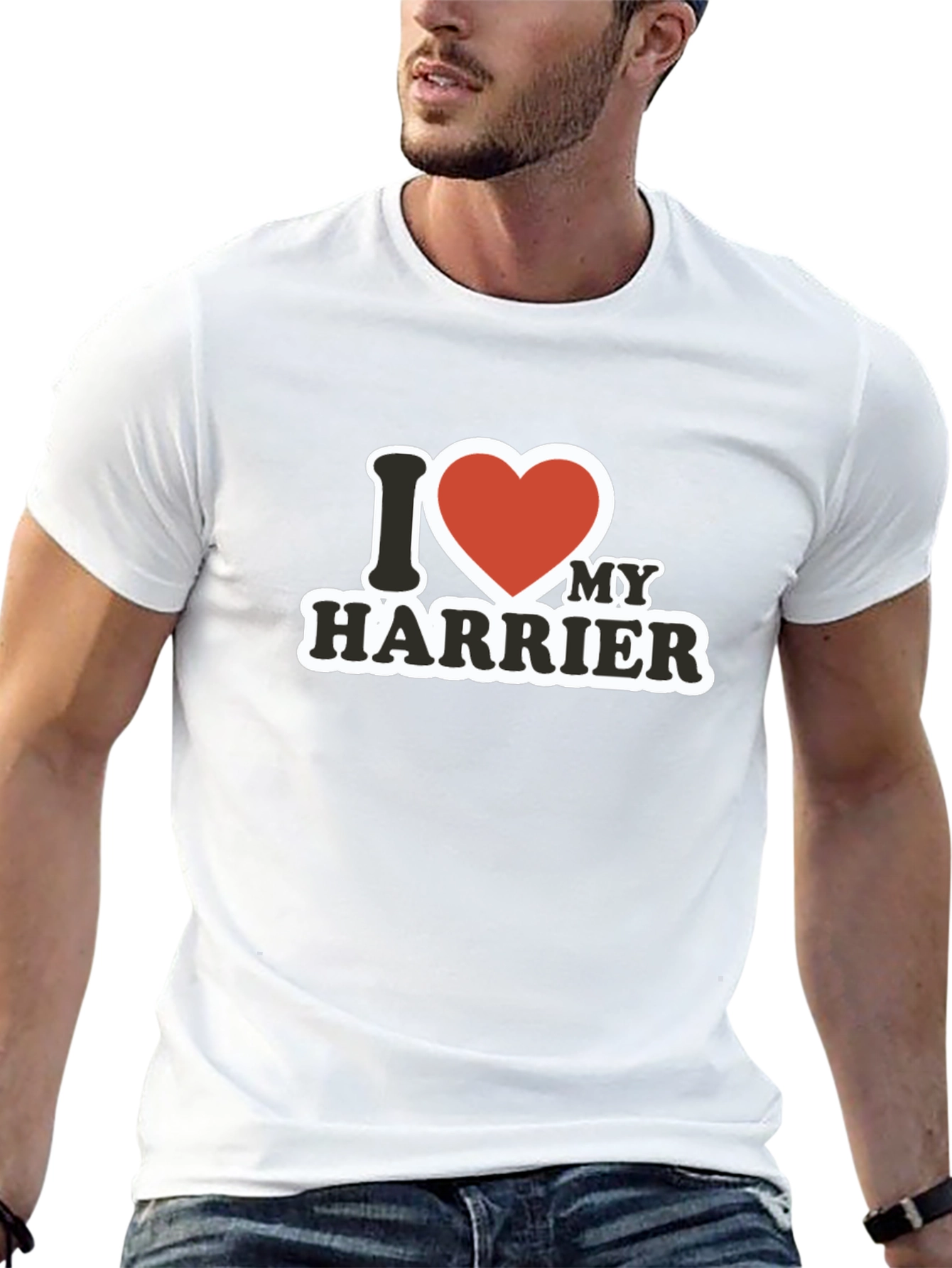 I Heart My Harrier Graphic T-Shirt