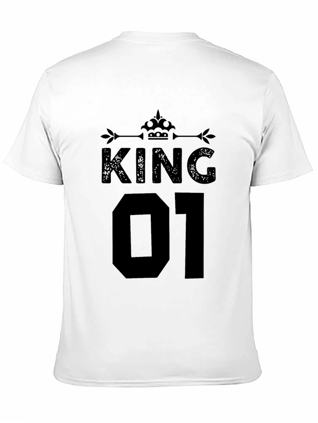 King 01 Graphic T-Shirt - Black