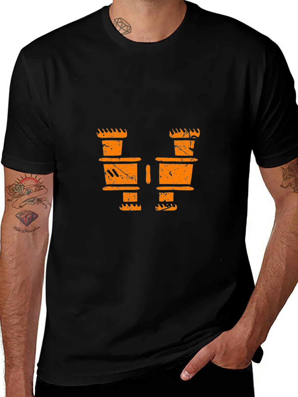 Retro Bongo Drum T-Shirt