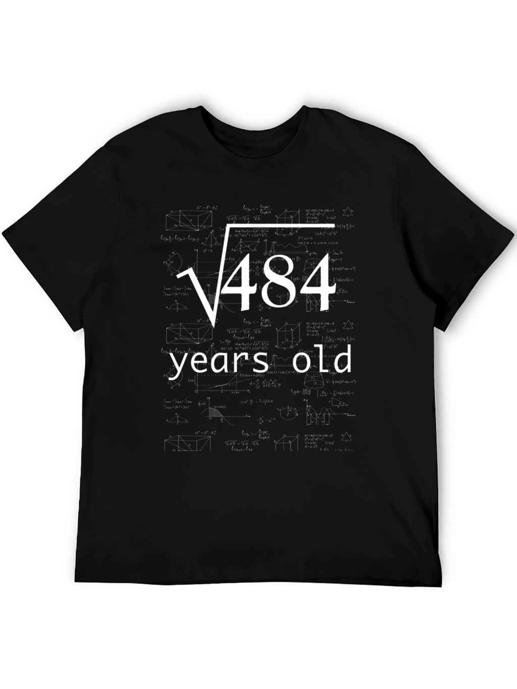 Funny 22nd Birthday T-Shirt Square Root of 484