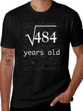 Funny 22nd Birthday T-Shirt Square Root of 484
