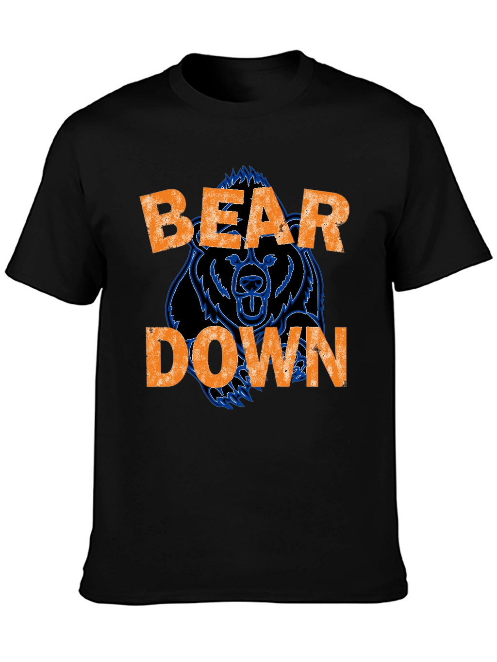 Bear Down Black T-Shirt