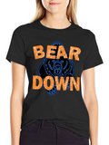 Bear Down Black T-Shirt